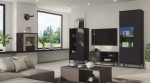 Zestaw mebli salon Querty 4 czarny