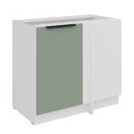Szafka dolna narożna Aria aquamarine/biały 105 ND 1F BB