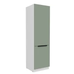 Zabudowa lodówki Aria aquamarine/biały 60 LO-210 2F