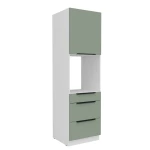Zabudowa piekarnika Aria aquamarine/biały 60 DPS-210 3S 1F