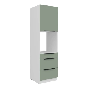 Zabudowa piekarnika Aria aquamarine/biały 60 DPS-210 3S 1F