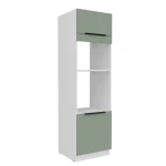 Zabudowa piekarnika i mikrofali Aria aquamarine/biały 60 DPM-210 2F
