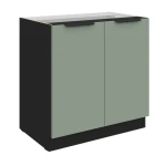 Szafka dolna Aria aquamarine/czarny 80 D 2F BB
