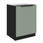 Szafka dolna Aria aquamarine/czarny 60 D 1F BB
