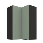 Szafka górna Aria aquamarine/czarny 60x60 GN-90 2F (90°)