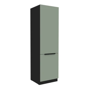 Zabudowa lodówki Aria aquamarine/czarny 60 LO-210 2F