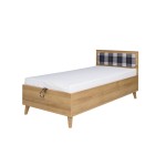 Łóżko Memone 90 dąb złoty