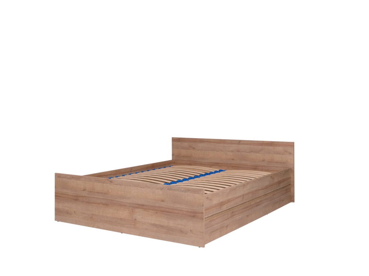 C16 - LOZKO Z RAMA DREWNIANA NA MATERAC 160 11.jpg