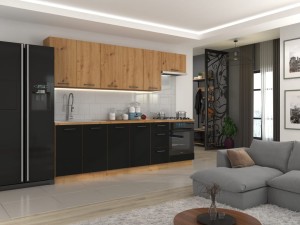 Meble kuchenne Modena 8 szafek 260cm "C"